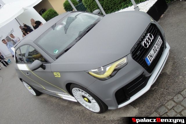 Audi A1 szare na Worthersee 2013