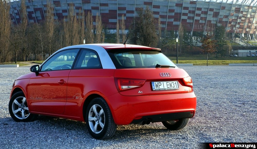 Audi A1 tył Stadion