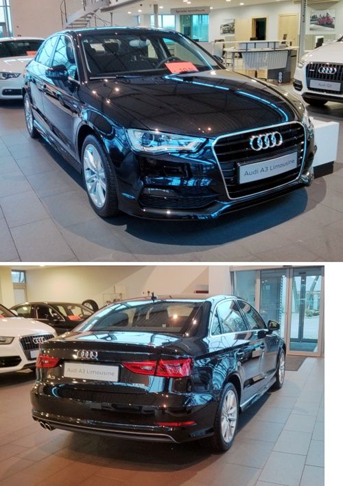 Audi A3 limuzyna czarny Lublin