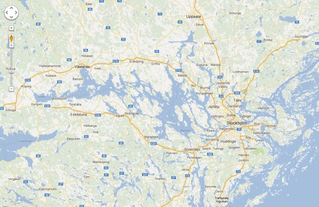Autostrady w okolicy Sztokholmu