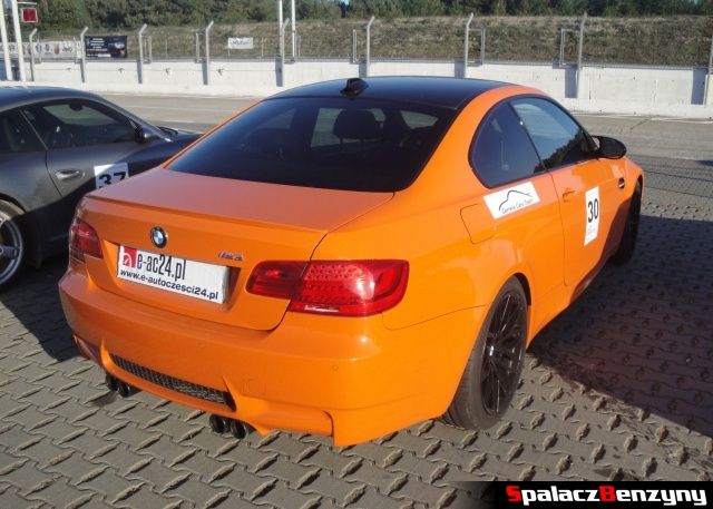 BMW M3 pomaraczowe ty na TPTD 30 wrzesie 2012