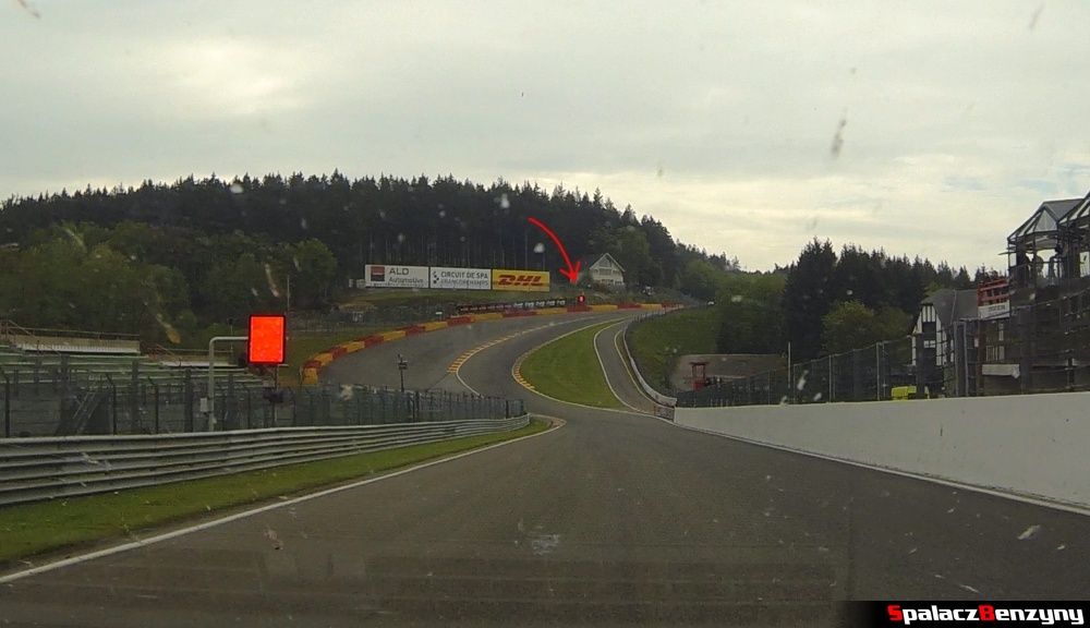 Czerwona flaga na Circuit de Spa-Francorchamps