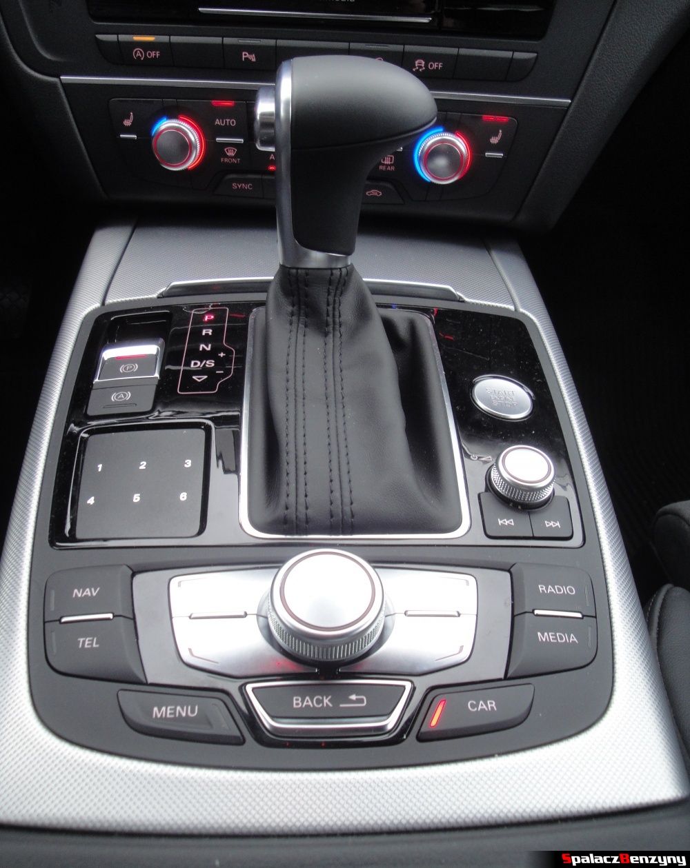 Drek zmiany biegw Tiptronic w Audi A6 allroad quattro