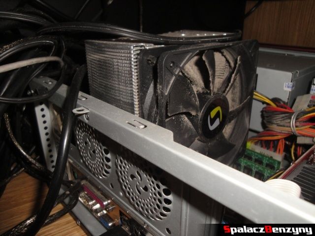 Duy radiator w komputerze stacjonarnym