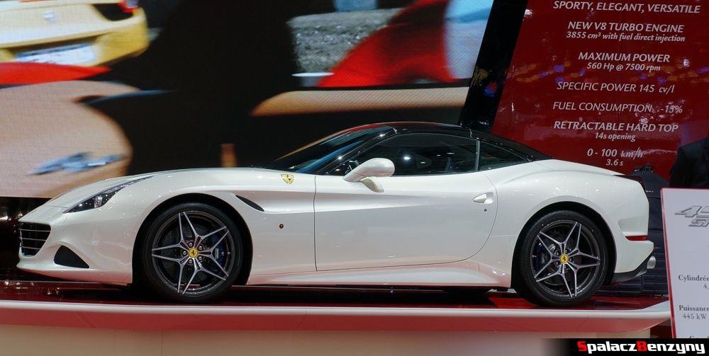 Ferrari białe na Targach Genewa 2014