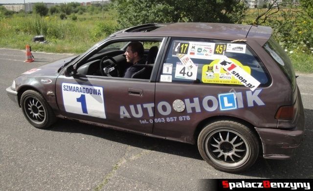 Honda Civic autoholik na Rally Sprint Cartmax 2012 w Lublinie