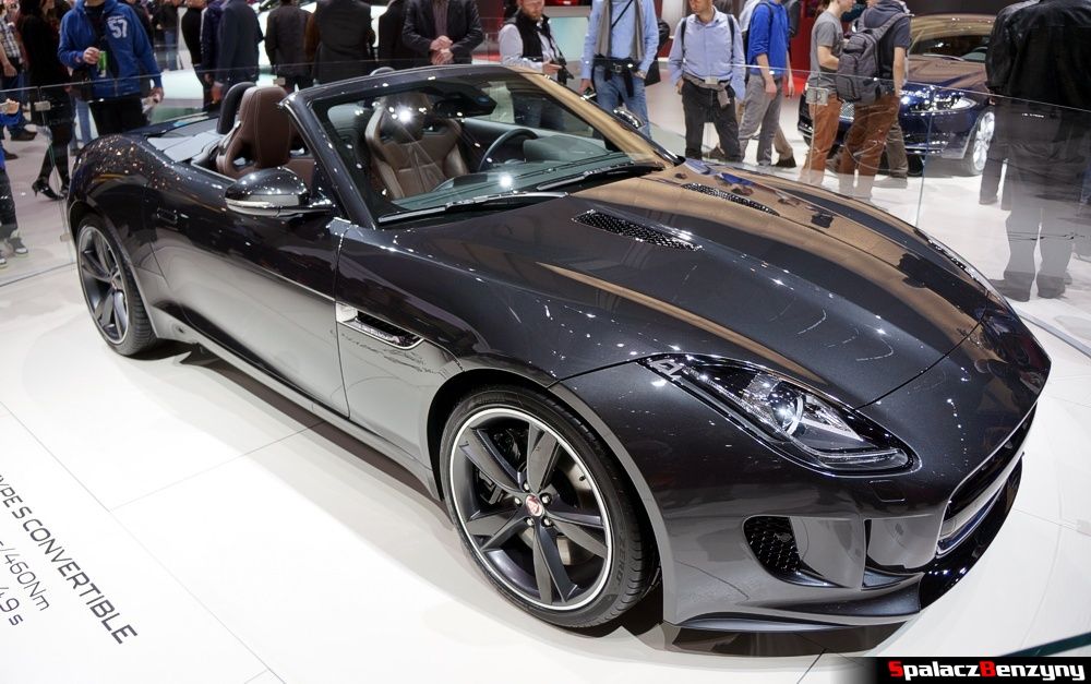 Jaguar f-type kabriolet na Targach Genewa 2014