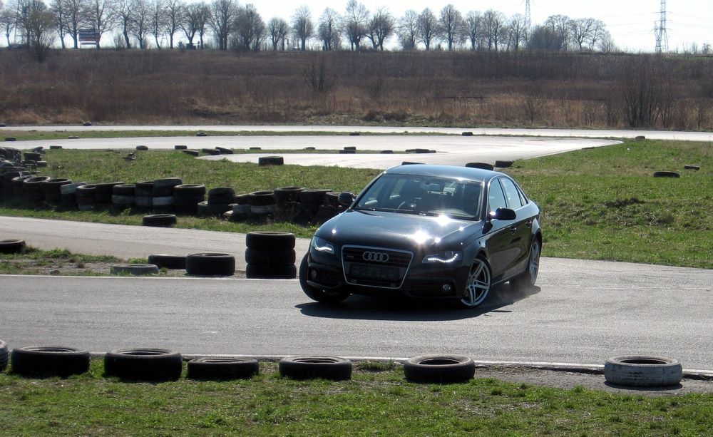 Jazda Audi A4 quattro na RS Auto Euro Tor Lublin 2014