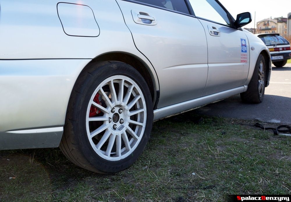Koo Subaru Impreza WRX srebrna na RS Auto Euro Tor Lublin 2014