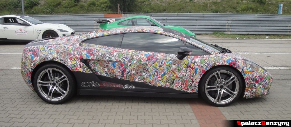 Kolorowe Lamborghini Gallardo na Gran Turismo Polonia 2013