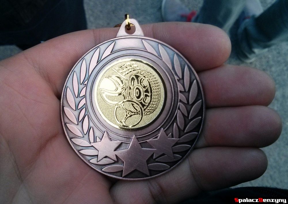 Medal 3. miejsce w klasie na Jesienny Rally Sprint 2013