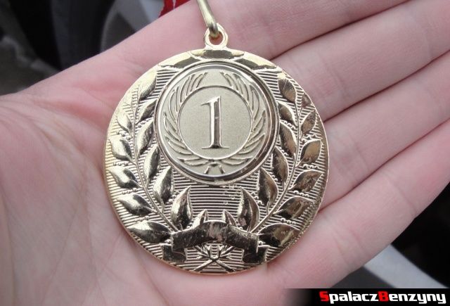 Medal za 1 miejsce w klasie profi w Rally Sprint w Biłgoraju