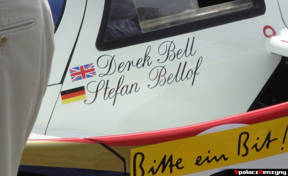Nazwiska na Porsche 956 na Nurburgring Nordschleife