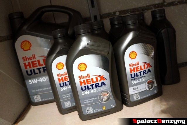 Oleje Shell Helix Ultra 1l i 4l