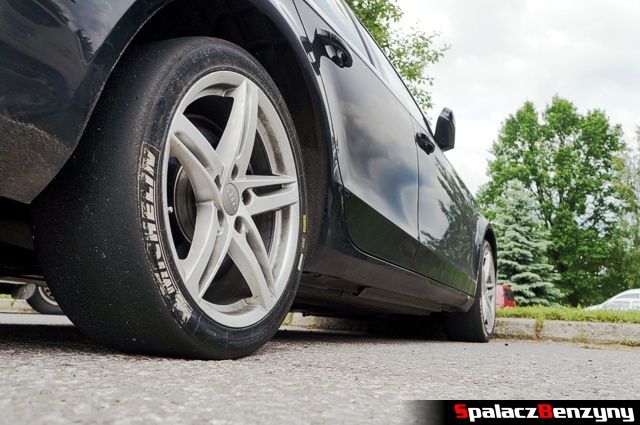 Opona Michelin slick na Audi A4 quattro na 5. runda SuperOES Tor Kielce
