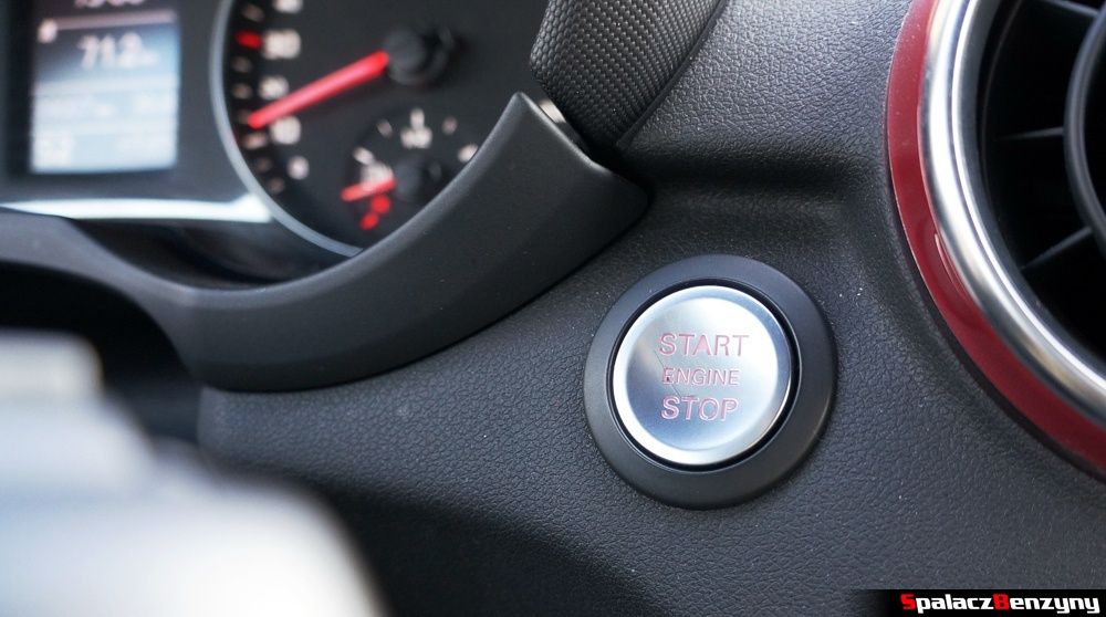 Przycisk Start Stop w Audi A1