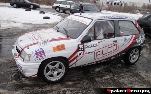 Rajdowy Opel na Rally Sprint w Lublinie
