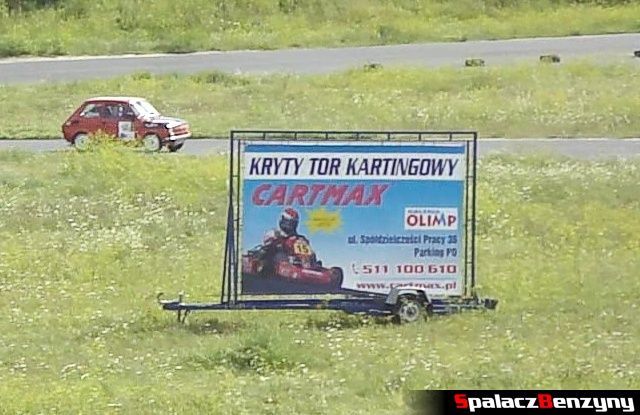 Reklama Cartmax na Rally Sprint Cartmax 2012 w Lublinie
