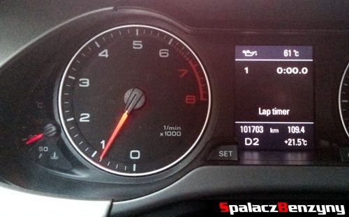 Temperatura oleju i pyny chodniczego Audi A4