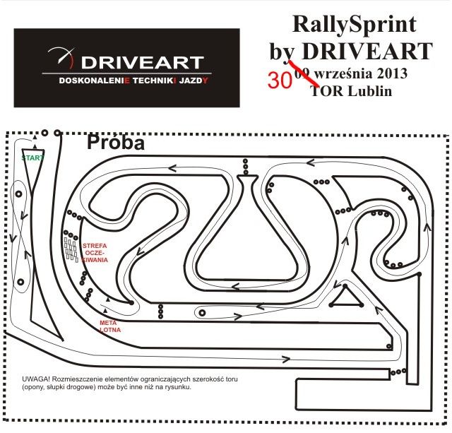 Ukad prb na Rally Sprint Driveart na Torze w Lublinie 2013