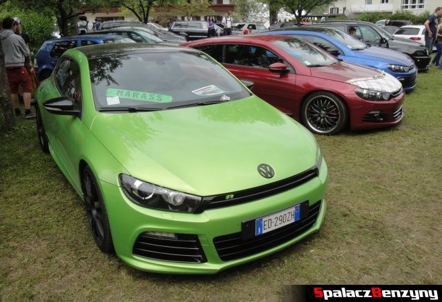 VW Scirocco R zielonyna Worthersee 2013