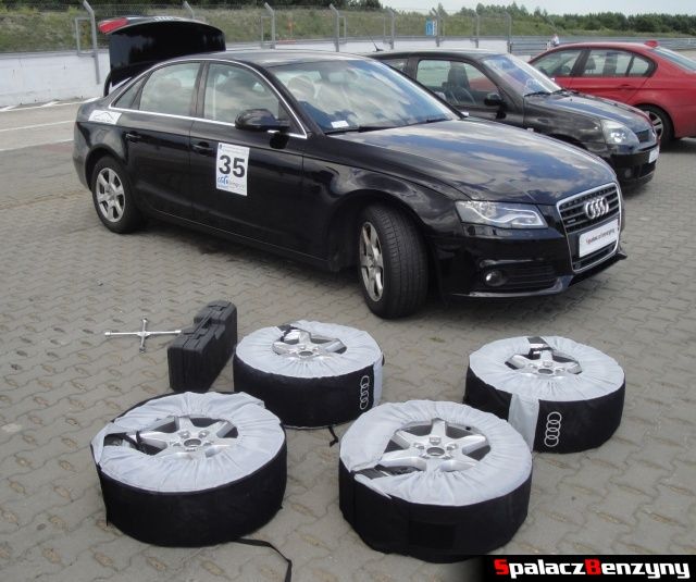 Wymiana kół w Audi A4 na TPTD 16 czerwiec 2012