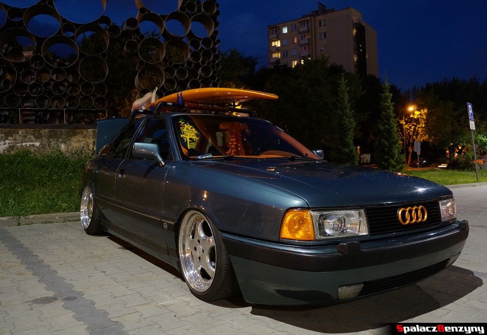 Audi 80 na Lubelskie Klasyki Noca 12 czerwca 2014