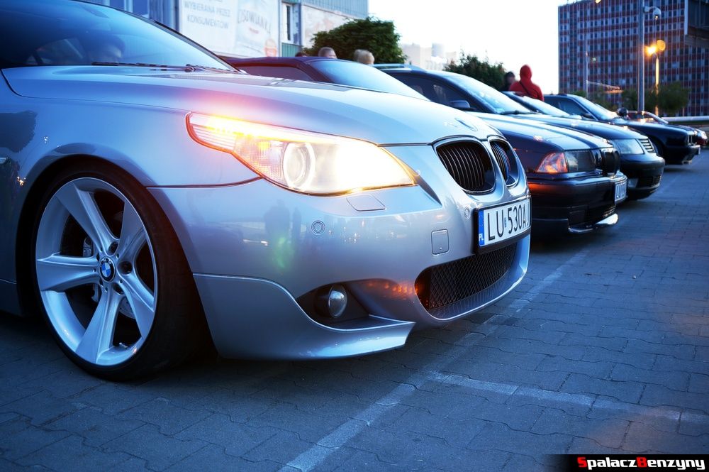 BMW 5 nowe światła na Lubelskie Klasyki Nocą 3 lipca 2014